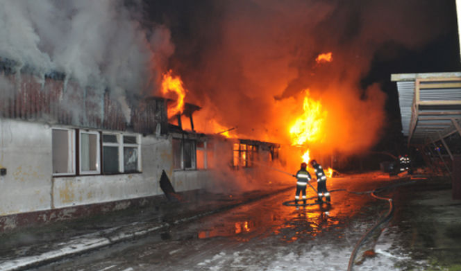 Pożar w Koszalinie