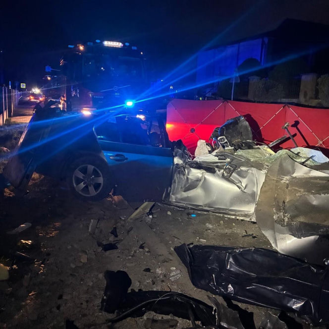 Druh Bogdan uderzył w słup jadąc do pożaru traw. Słowa księdza podczas pogrzebu wyciskają łzy