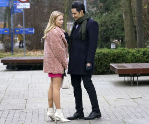 	Barwy szczęścia, odc. 2250: Dominika (Karolina Chapko), Stawicki (Piotr Borowski)
