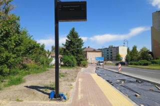 Tablice informacji dynamicznej dla pasażerów autobusów MPK w Siedlcach