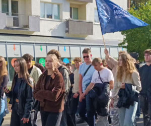 Spacerek na uniwerek w Szczecinie