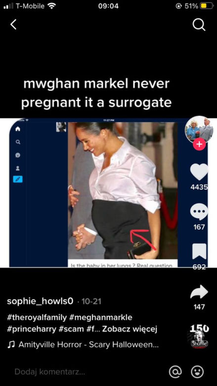  Meghan Markle nigdy nie była w ciąży". Okrutne plotki o rodzinie królewskiej!