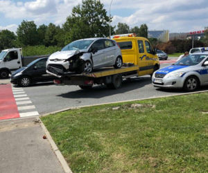 Wypadek na Rejtana w Rzeszowie: Ranny 70-latek