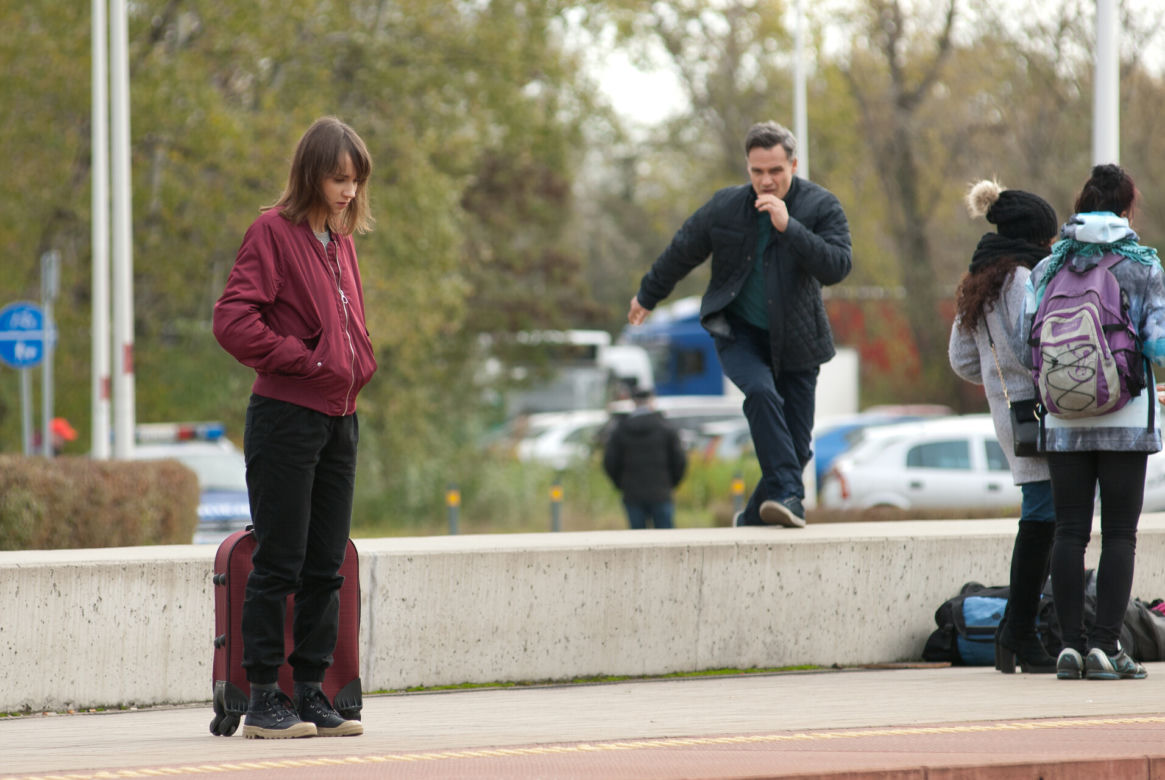 Pierwsza miłość. Melka (Ewa Jakubowicz), Łukasz (Jan Wieczorkowski)
