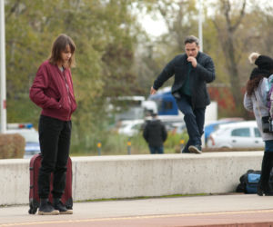 Pierwsza miłość. Melka (Ewa Jakubowicz), Łukasz (Jan Wieczorkowski)
