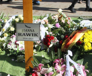 Joanna Rawik - pogrzeb