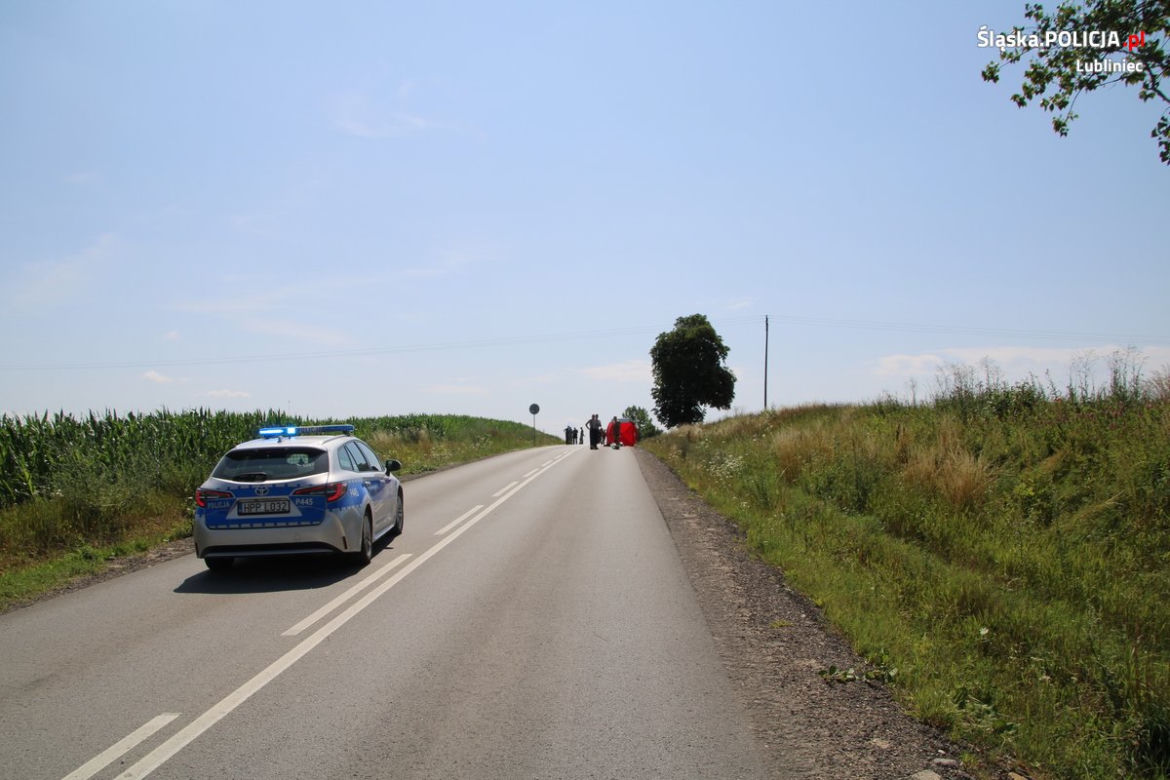 Śmiertelny wypadek w Woźnikach. Nie żyje pieszy