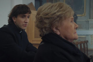 M jak miłość odc. 1910. Ksiądz Grzegorz (Paweł Janyst), Barbara (Teresa Lipowska)