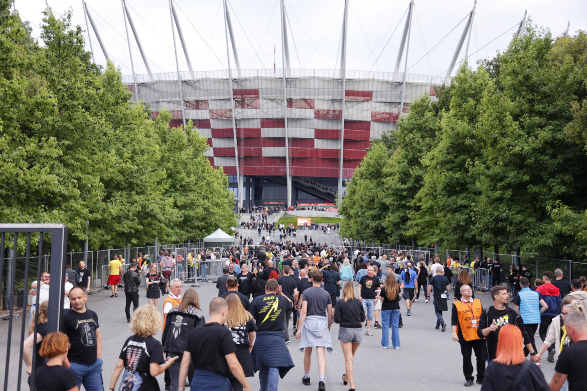 Koncert zespołu Metallica na PGE Narodowym w Warszawie