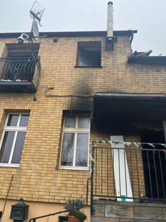 Tragiczny pożar w Czaplinku w święta Bożego Narodzenia 26.12.2024