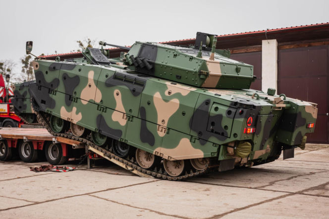 BWP Borsuk w 15 Giżyckiej Brygadzie Zmechanizowanej