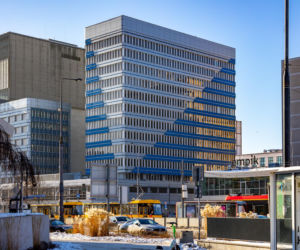 Biurowiec PKO na rogu Marszałkowskiej i Nowogrodzkiej w Warszawie