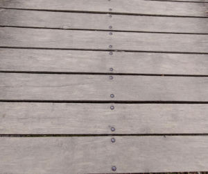 Kładka przed remontem