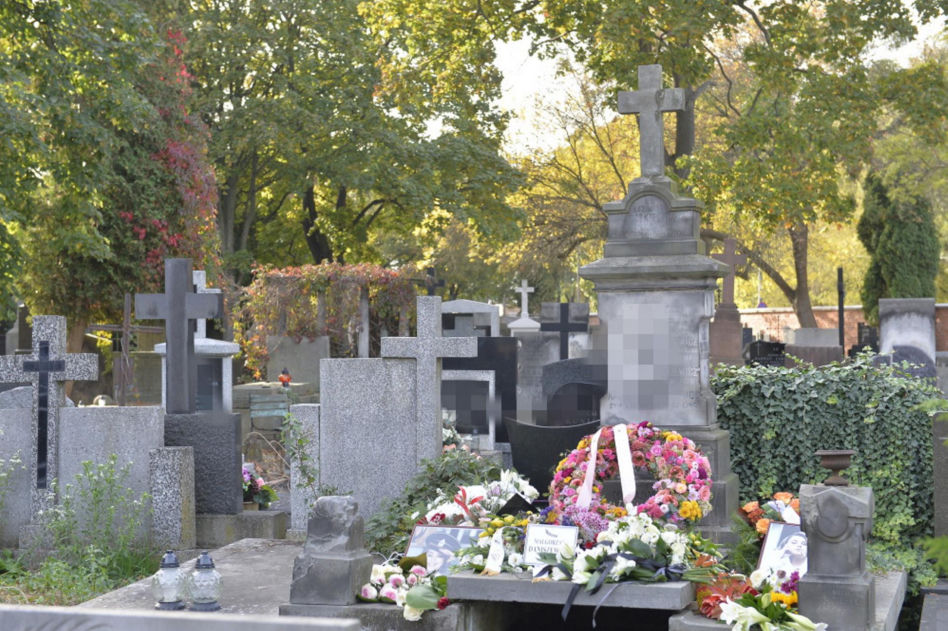   Pogrzeb żony Jerzego Urbana Małgorzaty Daniszewskiej