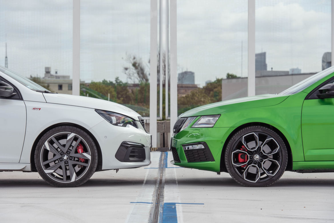 Skoda Octavia RS Challenge vs Peugeot 308 GTi