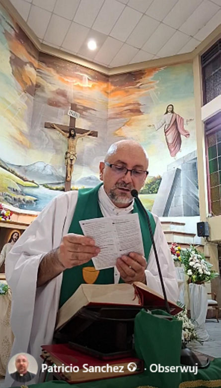 Krzyż zabił księdza podczas mszy. Wszystko nagrano