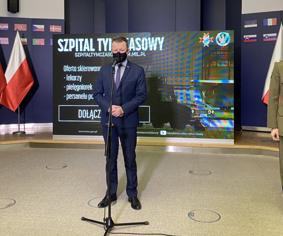 Szpital Tymczasowy na Okęciu. Rusza nabór kadry