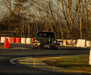 Złota Skoda Fabia R5 zespołu rajdowego Miko Marczyk Motorsport