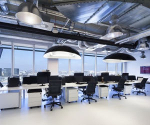 Nowoczesny open space - projekt biura autorstwa Zbigniewa Kostrzewy