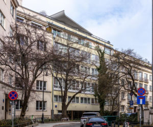 Dom Pod Żaglem na Alei Przyjaciół w Warszawie