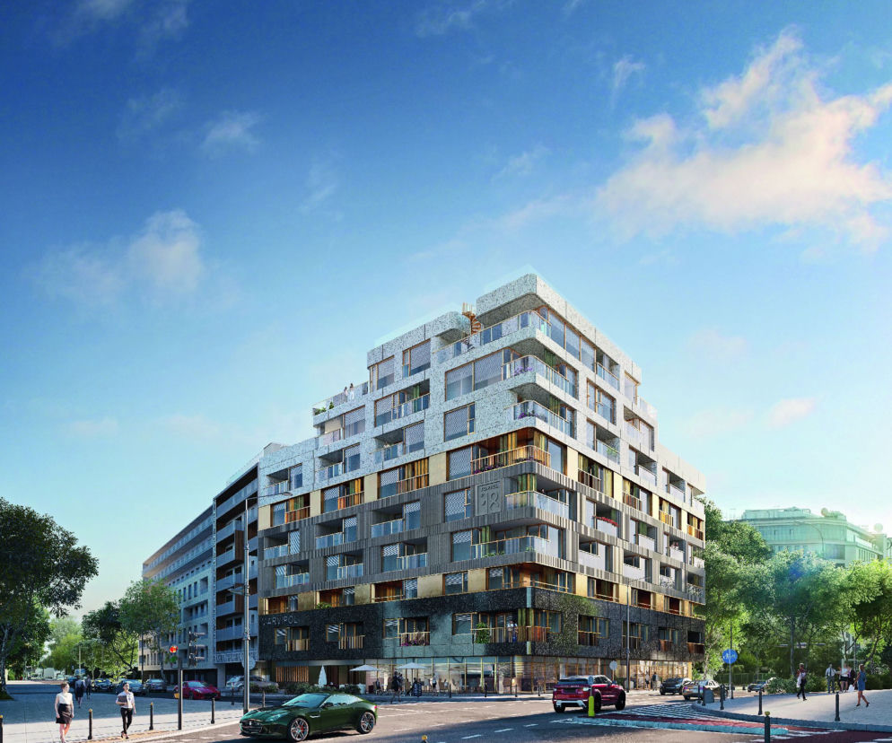 Apartamentowiec Topiel na warszawskim Powiślu