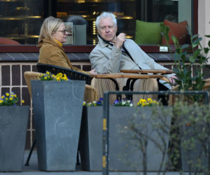 Barbara Bursztynowicz na słodkiej randce z mężem