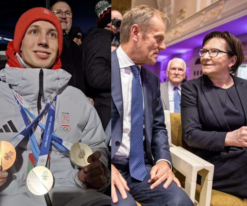 Kacper Tomasiak z medalami. Reakcja internautów na wpisy Tuska i Kopacz porażają