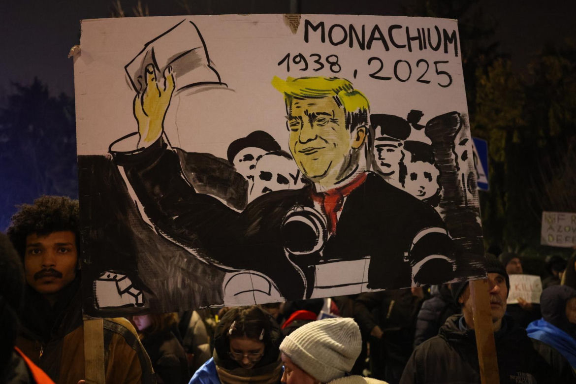 Manifestacja "Dziękujemy, Ukraino!" w Warszawie (24.02.2025)