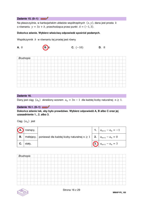 Matura próbna 2023: Matematyka. Oficjalne odpowiedzi CKE