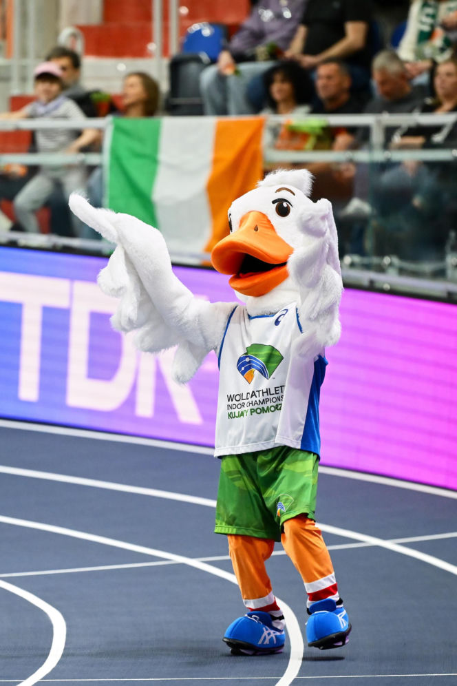 Halowe Mistrzostwa Świata w Lekkoatletyce Kujawy Pomorze 26 w Toruniu: Zdjęcia kibiców i zawodników z soboty, 2. dnia imprezy