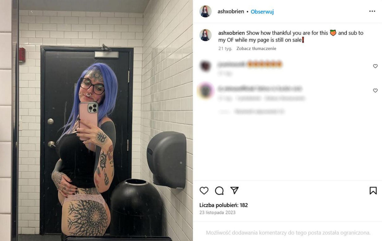 Nie dostała pracy w sklepie przez tatuaże! TikTokerka oburzona