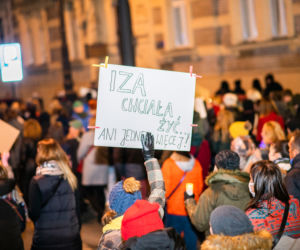 Kraków: Ani jednej więcej. Protest po śmierci ciężarnej Izabeli z Pszczyny