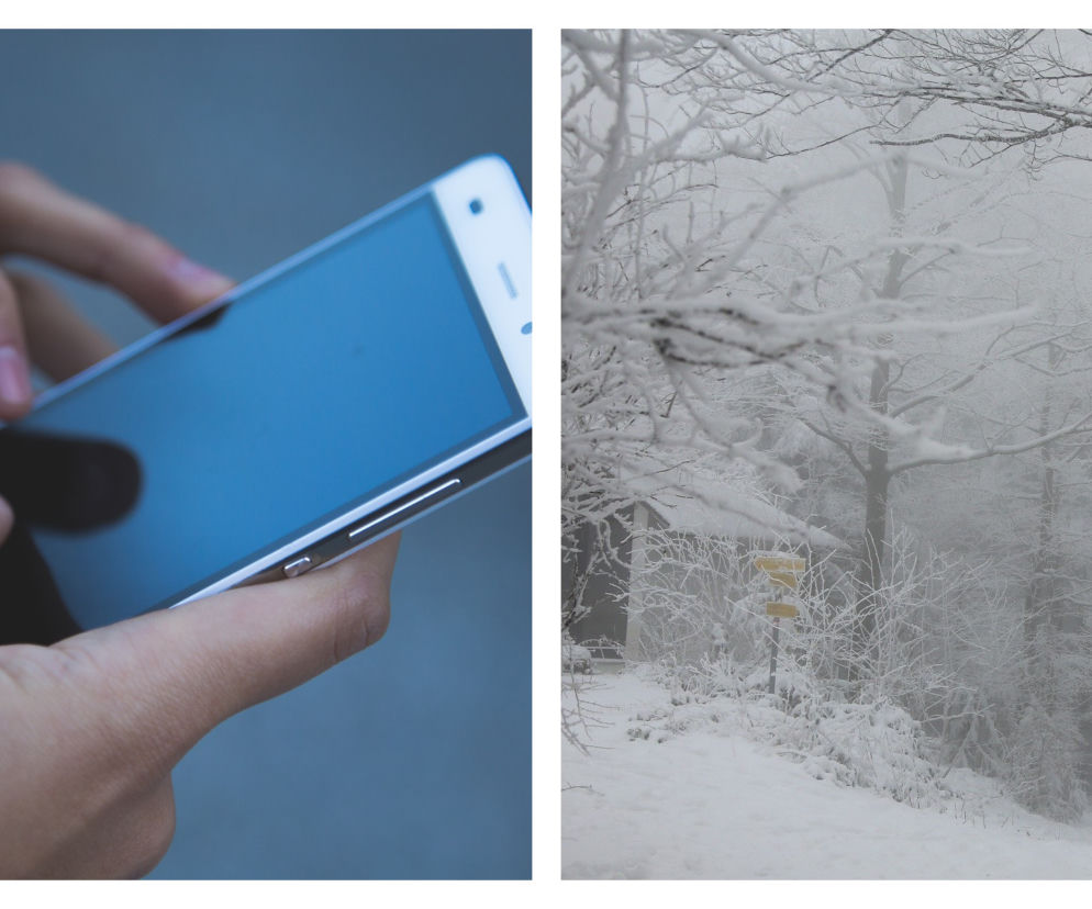 Alert RCB 19.01.2022: SMS z alertem. Wichury do 100 km/h, zawieje i zamiecie śnieżne: “Jeżeli możesz zostań w domu.”