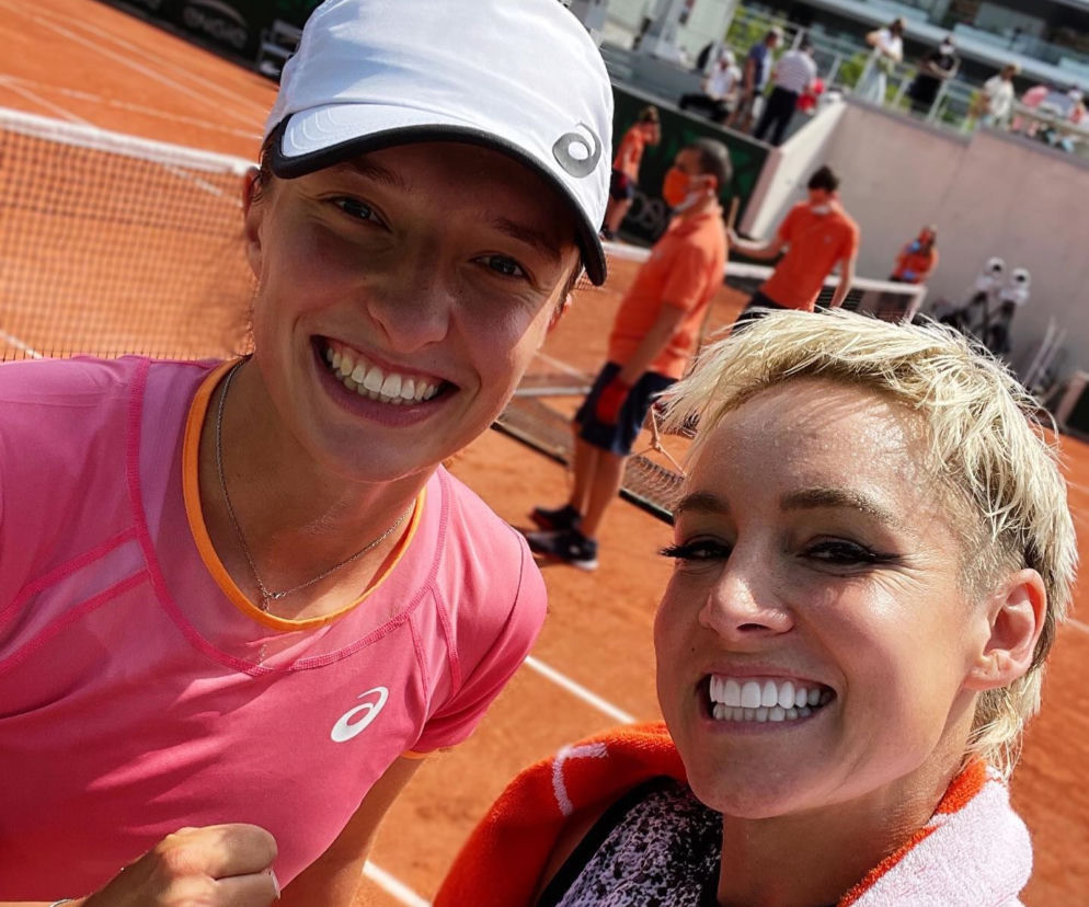 Iga Świątek DEBEL RELACJA NA ŻYWO Roland Garros II runda Świątek Mattek-Sands RELACJA LIVE z debla Paryż Świątek Mattek-Sands WYNIK ONLINE