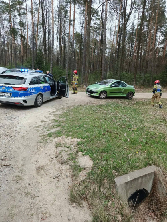 Wypadek na drodze Starachowice - Lubienia