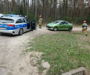 Wypadek na drodze Starachowice - Lubienia