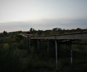 Opuszczona kopalnia Mysłowice tak wyglądała jeszcze rok temu. Ruiny wyburzono, został tylko szyb 