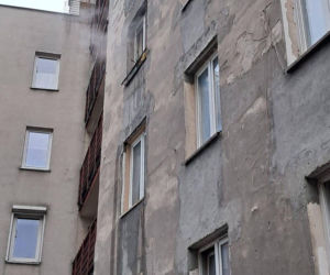 Pożar mieszkania przy ul. Wileńskiej (29.12.2025)