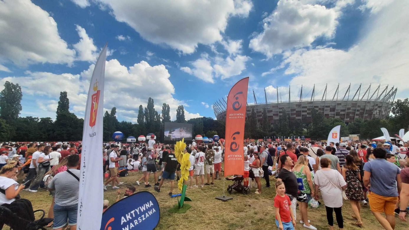 Warszawska Strefa Kibica na Euro 2024 - mecz Polska-Holandia
