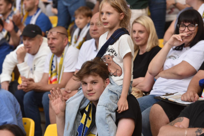 PRES Grupa Deweloperska Toruń - Gezet Stal Gorzów: Zdjęcia kibiców z meczu 7. kolejki PGE Ekstraligi na Motoarenie