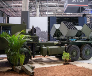 Modułowy System Minowania Narzutowego na podwoziu Tatra. Polski i czeski przemysł zbrojeniowy prezentują wspólny produkt eksportowy