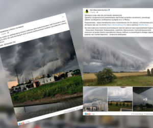 Potężna chmura wyglądała jak TSUNAMI! Przez Toruń przetoczyły się nawałnice [ZDJĘCIA]