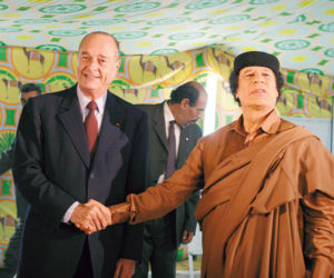 Kaddafi jadł śmieci