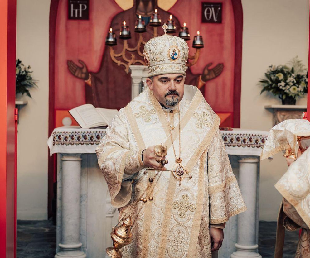 Uroczystościom przewodniczył Biskup Andrij Chimiak Sekretarza Generalnego Synodu Biskupów Ukraińskiego Kościoła Greckokatolickiego.