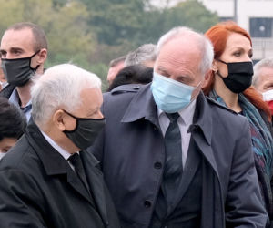 TAK Kaczyński ryzykował zarażenie koronawirusem