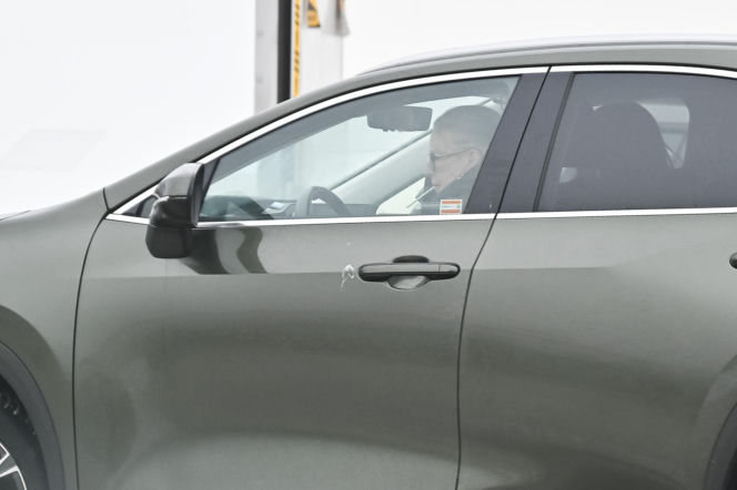 Krystyna Janda kurzy w aucie