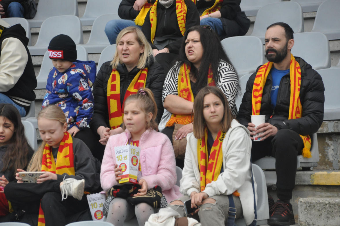 Tak dopingowali kibice na meczu Korona Kielce - Radomiak Radom
