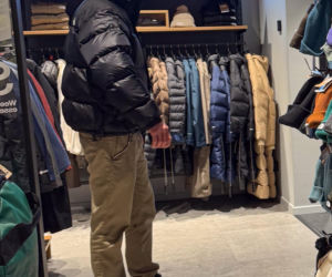 Maciej Zakościelny na zakupach