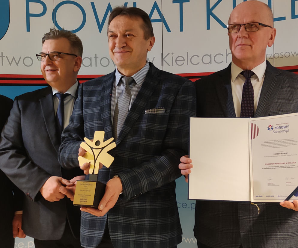 Powiat kielecki z kolejną nagrodą