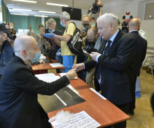 Wybory 2020 Prezes PiS Jarosław Kaczyński oddał swój głos